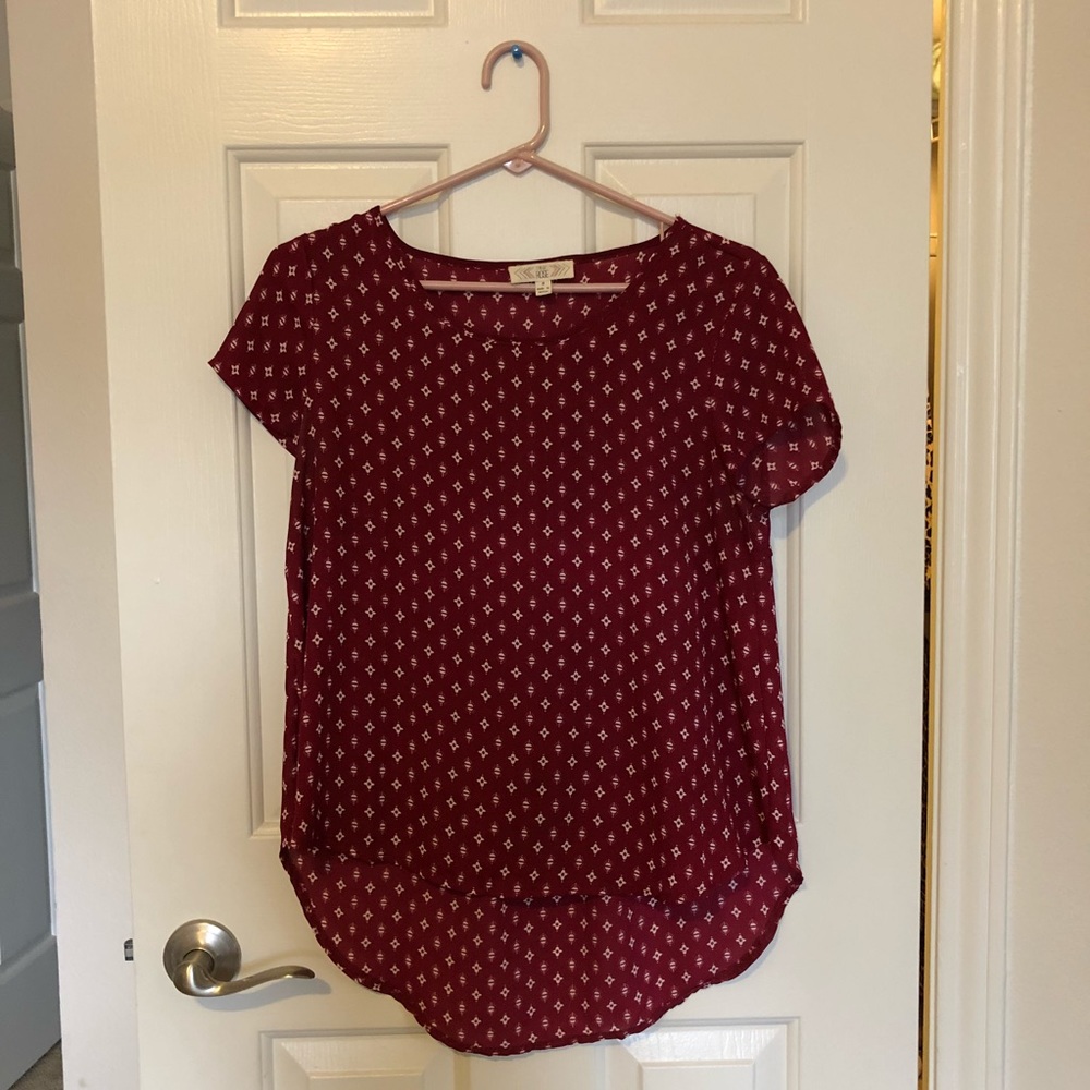 Patterned Blouse